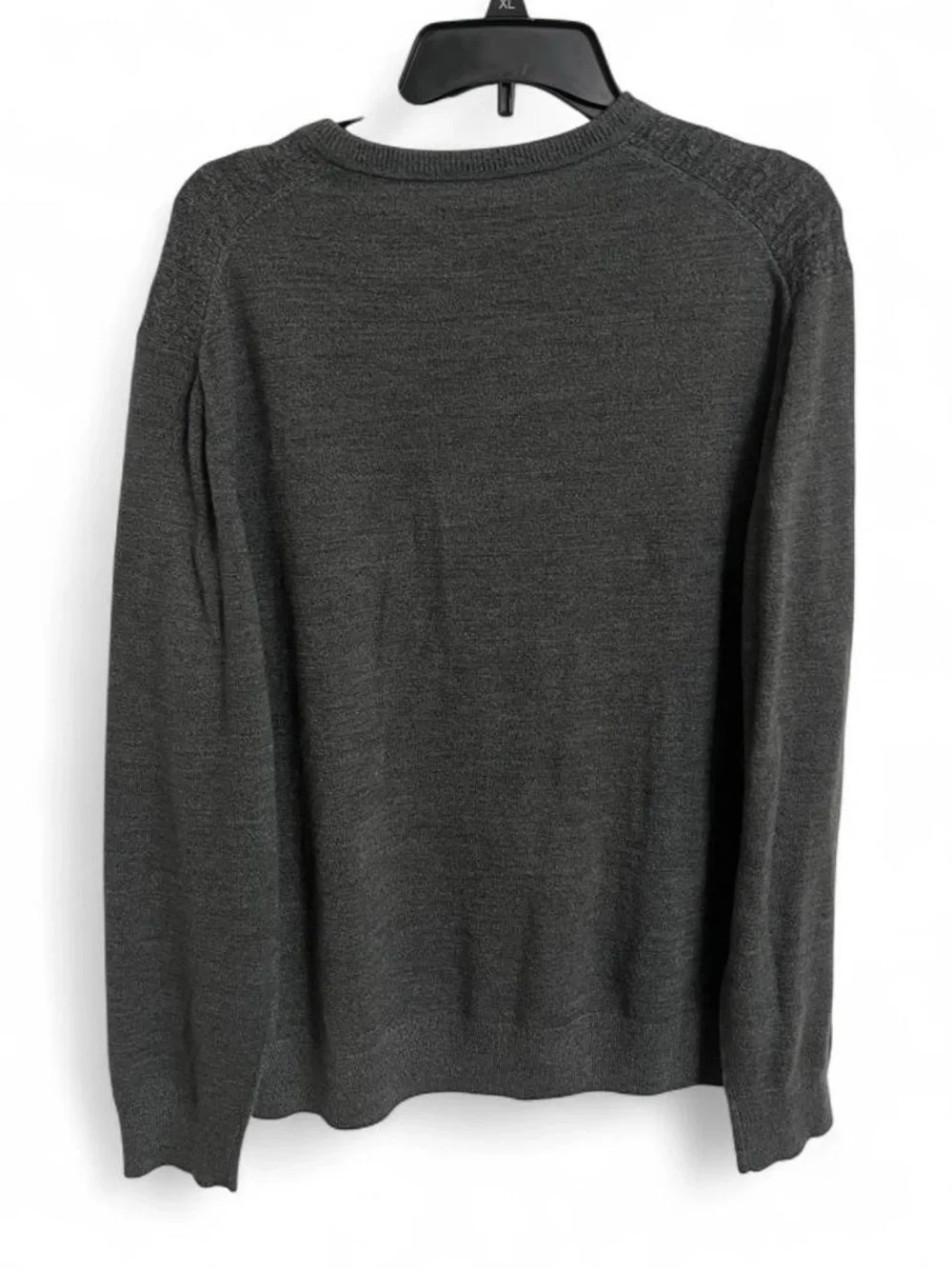 Dockers Preppy Minimalist 90s Gray Cable Knit Men’s Large Sweater EUC